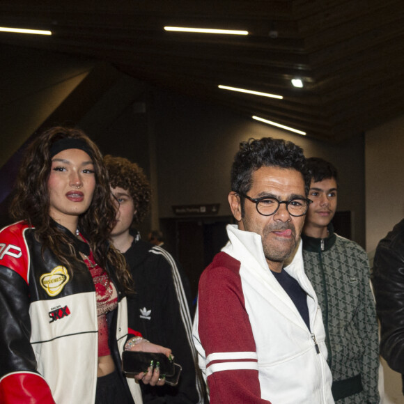 Jamel Debbouze - Célébrités assistent aux combats de MMA, Professional Fighters League Europe (PFL) à l'accord Arena de Bercy à Paris le 7 mars 2024. © Pierre Perusseau/Bestimage 