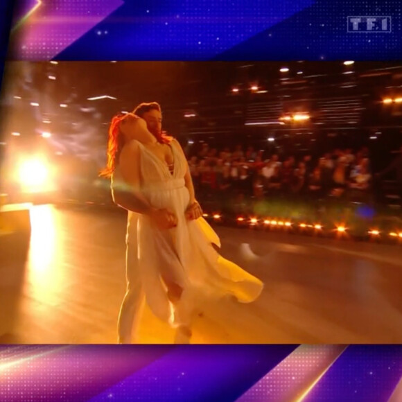 Adeline Toniutti, Adrien Caby et Fauve Hautot, sur le plateau de "Danse avec les stars".
