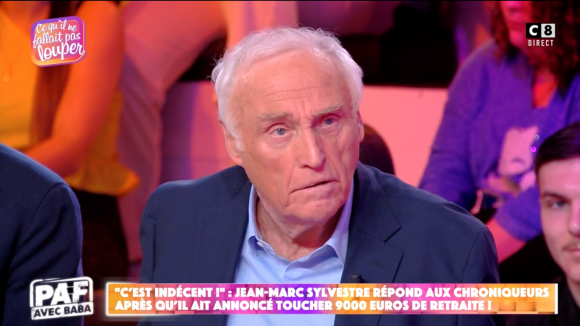Jean-Marc Sylvestre juge ses 9000 euros de retraite d'insuffisants, il avoue avoir fait "une connerie"