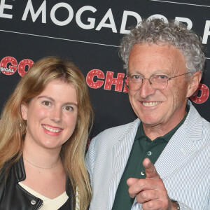 Nelson Monfort et sa fille Isaure Monfort - Générale de la comédie musicale "Chicago" au Théâtre Mogador à Paris le 26 septembre 2018. © Coadic Guirec/Bestimage 