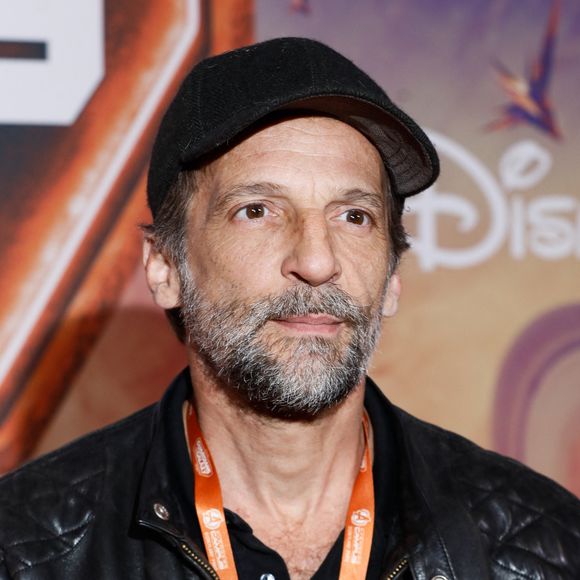 Il présentera prochainement au monde "La Haine live", une comédie musicale tirée du film.
Mathieu Kassovitz - Avant-première du film "Gardiens de la galaxie épisode 3" au Gaumont Disney village à Chessy. © Christophe Clovis / Guirec Coadic / Bestimage