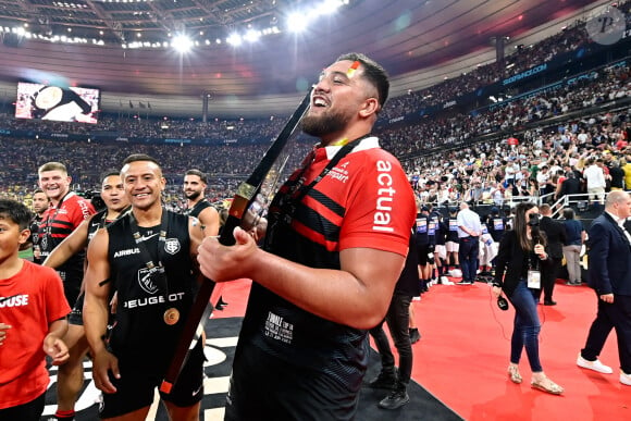 Sur Instagram, le rugbyman a publié plusieurs photos de son fils

Emmanuel Meafou lors de la finale de rugby Top 14 opposant le Stade Toulousain Rugby (Toulouse) au Stade Rochelais (La Rochelle) au Stade de France à Saint-Denis, Seine Saint-Denis, le 17 juin 2023. Toulouse a gagné 29-26. © Federico Pestellini/Panoramic/Bestimage