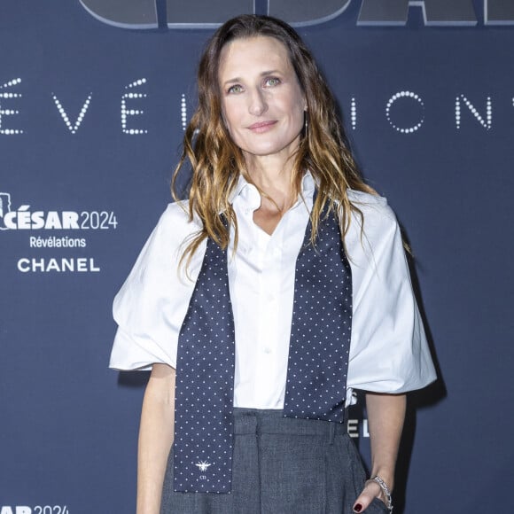 Elle présentera la soirée d'ouverture puis celle qui viendra clôturer l'événement.
Camille Cottin (habillée en Dior) au photocall du dîner César Révélations 2024 à L'Élysée Montmartre à Paris le 15 janvier 2024. © Olivier Borde / Bestimage 