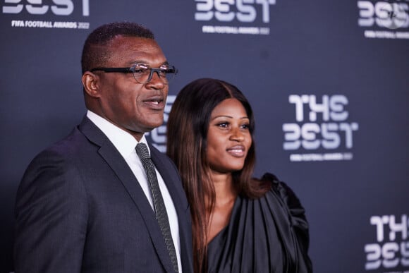 La justice vient de demander à Marcel Desailly d'effectuer un test ADN
 
Marcel Desailly - Photocall de la cérémonie des Best FIFA Football Awards à la salle Pleyel à Paris le 27 février 2023. © Cyril Moreau / Bestimage