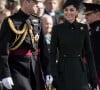 C'est la première fois depuis 2016 que l'épouse du prince William rate cet événement
Le prince William, duc de Cambridge, et Kate Catherine Middleton, duchesse de Cambridge, lors de la parade de Saint-Patrick dans le quartier de Hounslow à Londres. Le 17 mars 2019