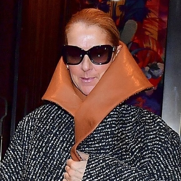 La chanteuse donne depuis de ses nouvelles au compte-gouttes. 
Céline Dion porte un manteau surdimensionné JW Anderson à New York City, New York, Etats-Unis. 