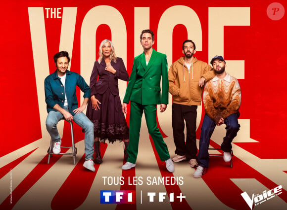L'émission "The Voice" ne sera pas diffusée ce samedi, sur TF1
Les coachs de "The Voice", sur TF1