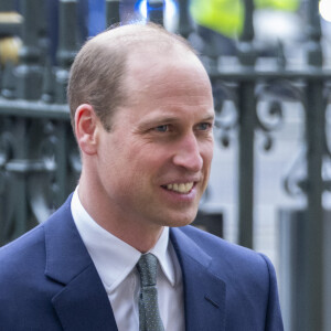 Prince William - Service de célébration de la Journée du Commonwealth (Commonwealth Day) à l'abbaye de Westminster à Londres, le 11 mars 2024.