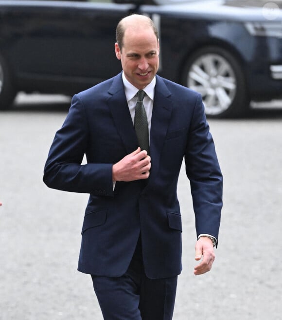 Prince William - Service de célébration de la Journée du Commonwealth (Commonwealth Day) à l'abbaye de Westminster à Londres, le 11 mars 2024.