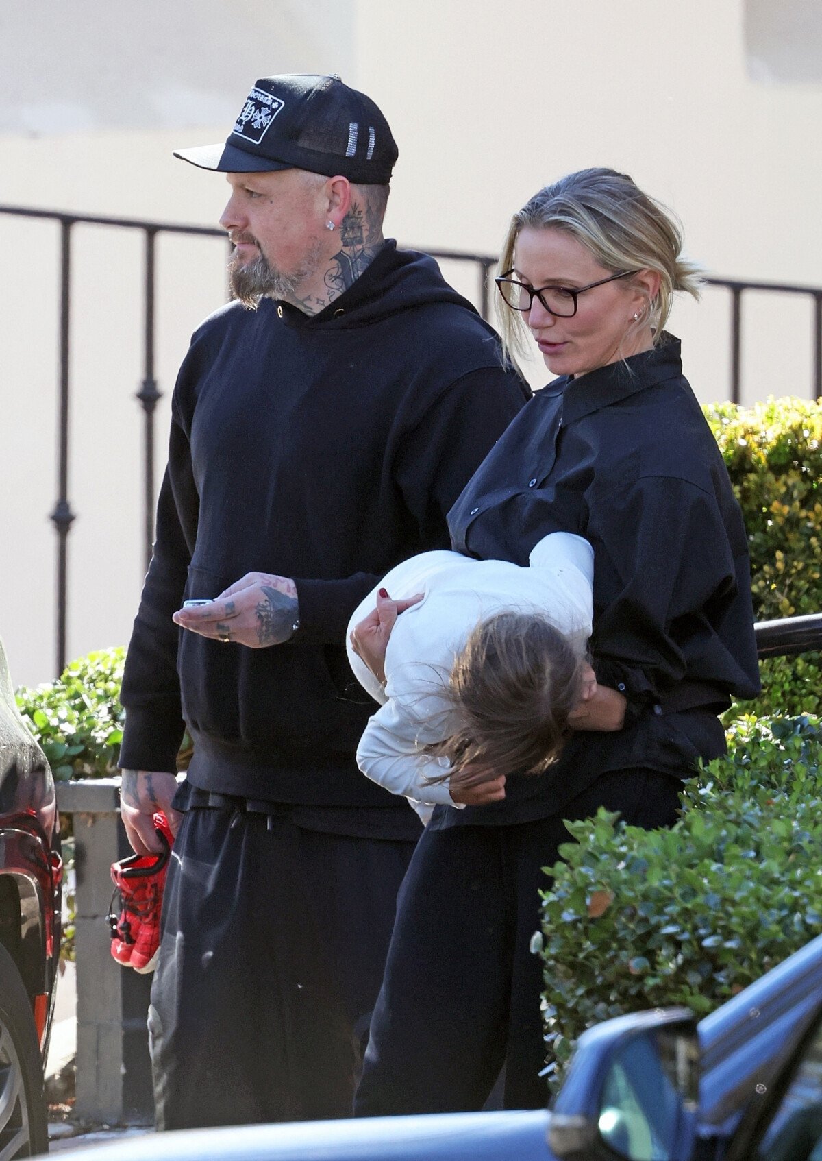 Photo Exclusif Cameron Diaz Et Son Mari Benj Madden Vont Prendre Leur Petit D Jeuner Avec