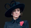 Kate Middleton a annoncé être atteinte d'un cancer.
Catherine Kate Middleton, princesse de Galles - La famille royale honore les disparus des deux guerres mondiales lors de la cérémonie Remembrance Sunday.