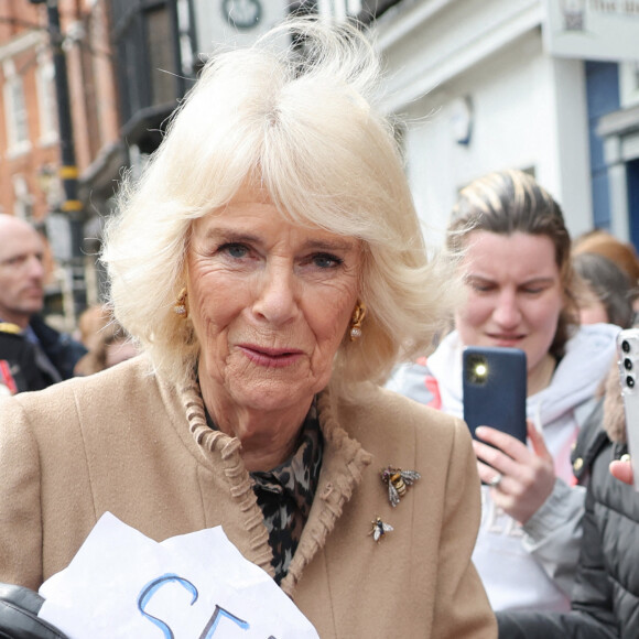 Camilla Parker Bowles à Shrewsbury, 27 mars 2024. Photo de Chris Jackson/PA Wire/ABACAPRESS.COM