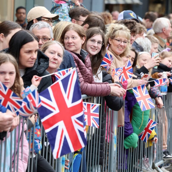 Lors de sa visite du marché fermier de Shrewsbury.
Camilla Parker Bowles à Shrewsbury, 27 mars 2024. Photo de Chris Jackson/PA Wire/ABACAPRESS.COM