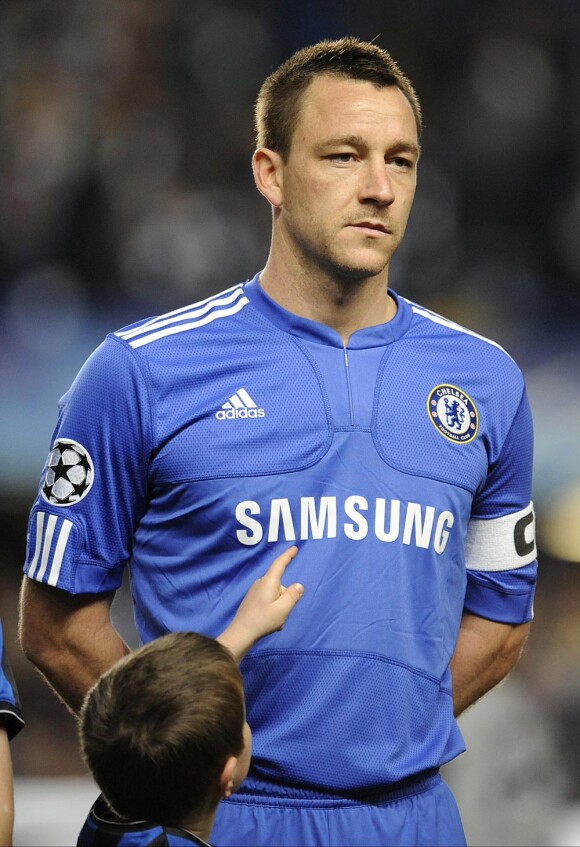 John Terry, auteur d'un délit de fuite à la fin du match Chelsea Inter de Milan le 16 mars 2010