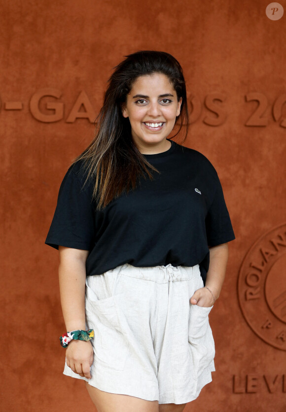 Inés Reg - People au village lors des Internationaux de France de Tennis de Roland Garros à Paris. Le 10 juin 2021 © Dominique Jacovides / Bestimage 21