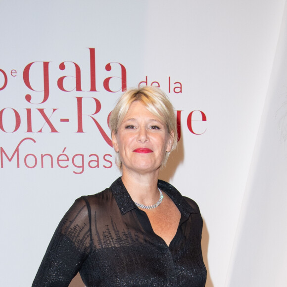 Maïtena Biraben - 70ème édition du gala de la Croix Rouge monegasque à Monaco le 27 juillet 2018. © Pierre Villard/Le Palais Princier/Monte-Carlo-SBM via Bestimage 