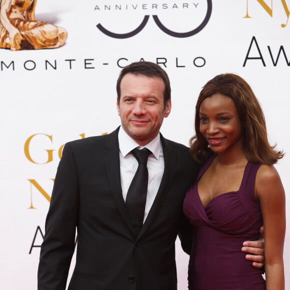 Archives - Samuel Le Bihan et Daniela Beye - Cérémonie de clôture du 50ème Festival de la Télévision de Monte-Carlo à Monaco. Le 10 juin 2010 