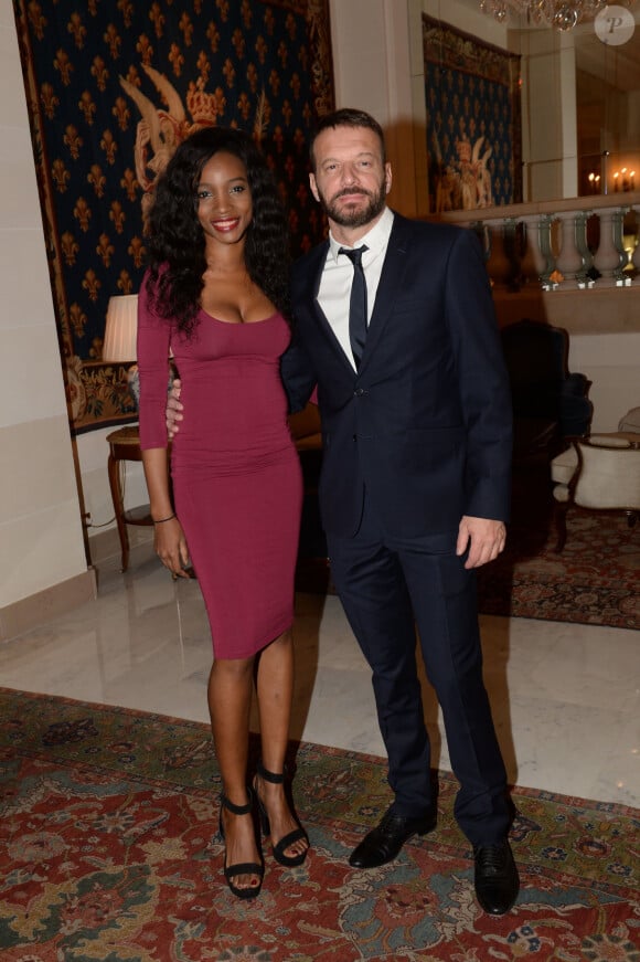 Samuel Le Bihan et Daniela Beye - Gala de charité annuel de la "Maud Fontenoy Foundation" à l'hôtel Bristol à Paris, le 4 juin 2015. 