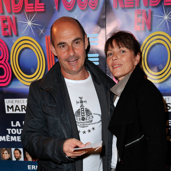Bernard Campan est amoureux depuis trente-cinq ans
Bernard Campan et sa femme Anne - Générale de la pièce de théâtre "Rendez-vous en boîte" au théâtre de La Gaîté Montparnasse à Paris