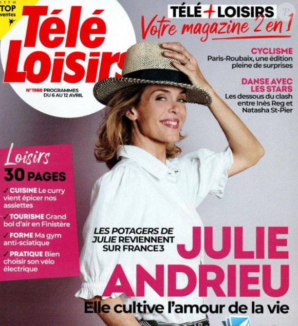 Magazine "Télé-Loisirs" du 2 avril 2024.