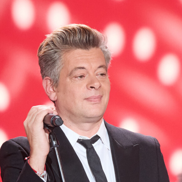 Exclusif - Benjamin Biolay lors de l'enregistrement d'un Grand show de Noël "Christmas Show" imaginé par B.Biolay avec une pléiade d'artistes prestigieux au Casino de Paris, France, le 29 septembre 2022, diffusé sur Canal+, le 21 décembre 2022.. © Cyril Moreau/Bestimage 