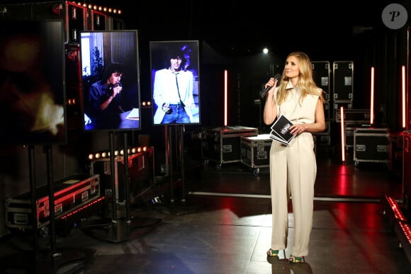 Exclusif - Marie Portolano - Backstage de l'enregistrement de l'émission "Jean-Jacques Goldman : La grande soirée anniversaire", qui sera diffusée le 6 octobre sur M6 © Gaffiot-Moreau / Bestimage