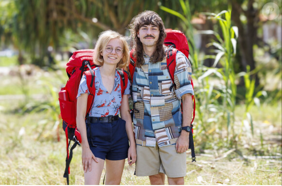 Flavie et Jérémy, candidats de "Pékin Express 2024", sur M6, photo officielle