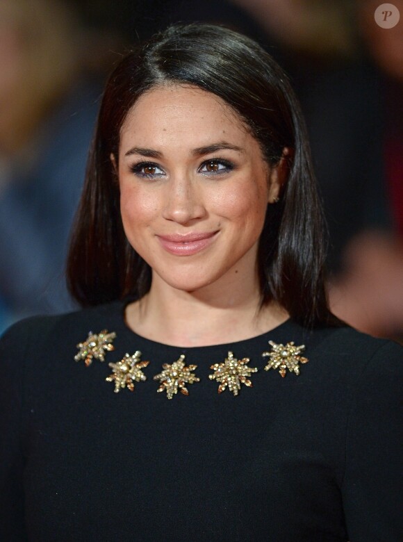 De l'autre côté de l'Atlantique, l'actrice a épousé le prince Harry, avant de fonder une famille avec lui
Archives - Meghan Markle à la premiere de 'The Hunger Games: Catching Fire' à Londres le 11 novembre 2013. 