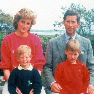 Archives - le prince Charles, Lady Diana, et leurs enfants Harry et William