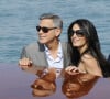 Leur mariage s'était déroulé quelques mois plus tard à Venise. 
George Clooney et sa fiancée Amal Alamuddin - Arrivées des invités pour le mariage de George Clooney et Amal Alamuddin à Venise. Le 26 septembre 2014 