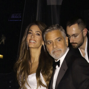 George Clooney et Amal Clooney - Albie Awards de la Fondation Clooney pour la justice, 28 septembre 2023.