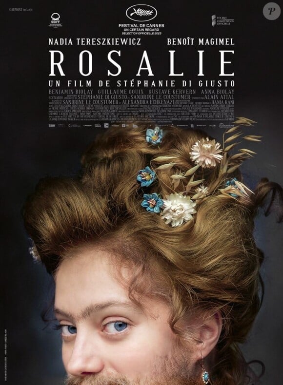 Benoît Magime et Nadia Tereszkiewicz à l'affiche du film "Rosalie", de Stéphanie Di Giusto.