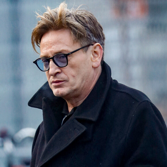 Ce qui a fait écho dans l'âme du comédien.
Benoît Magimel - Défilé Lacoste mode femme automne / hiver 2024-2025 au stade Roland-Garros lors de la Fashion Week de Paris (PFW), à Paris, le 5 mars 2024. © Christophe Clovis/Bestimage