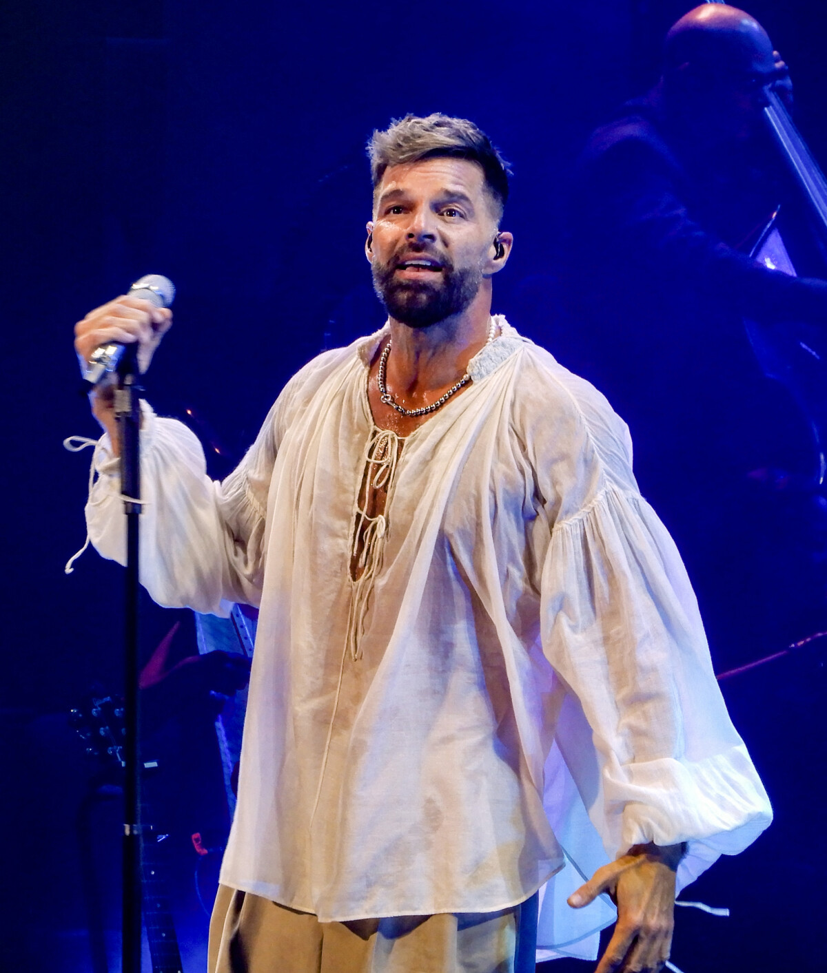 Photo : Ricky Martin en concert à San Juan, Puerto Rico le 26 août 2023 ...
