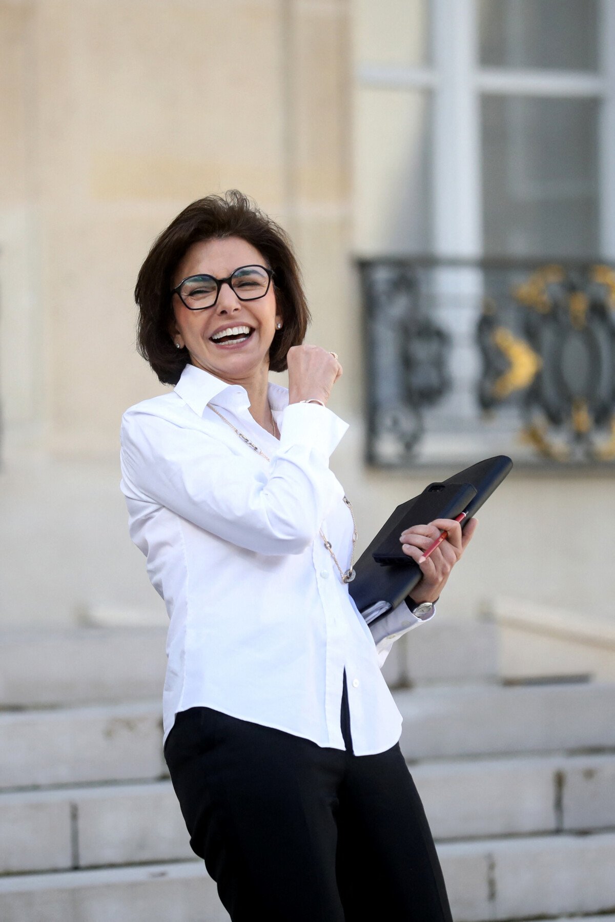 Photo Rachida Dati, ministre de la culture à la sortie du conseil des