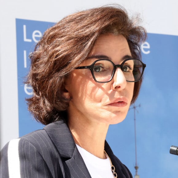 Rachida Dati a répondu aux journalistes de "Paris Match"
Rachida Dati, ministre de la Culture, inaugure la Cité de l'Accordéon et des Patrimoines à Tulle, en présence de François Hollande, ancien Président de la République, et de Bernard Combes, maire de Tulle. © Jean-Marc Lhomer / Bestimage 