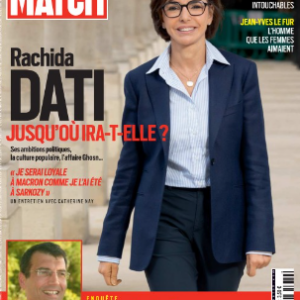 Couverture du magazine "Paris Matché du jeudi 11 avril 2024