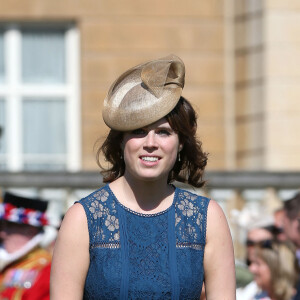 La princesse Eugénie d'York lors de la Garden Party du centenaire de la Royal Society for the Prevention of Accidents (RoSPA) au palais de Buckingham, à Londres, le jeudi 25 mai 2017. Photo par Jonathan Brady/PA Wire/ABACAPRESS.COM