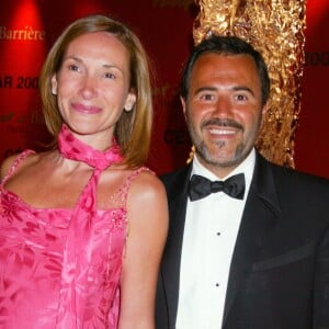 José Garcia et Isabelle Doval au Fouquet's, lors de la soirée des César.