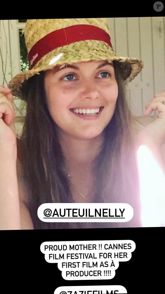 Emmanuelle Béart très fière de sa fille Nelly Auteuil dont le film qu'elle a coproduit est présenté au prochain Festival de Cannes