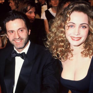 Archive - Daniel Auteuil et Emmanuelle Béart lors des César en 1990