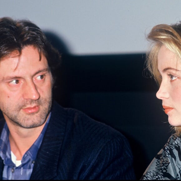 Daniel Auteuil et Emmanuelle Béart aux César en 1988