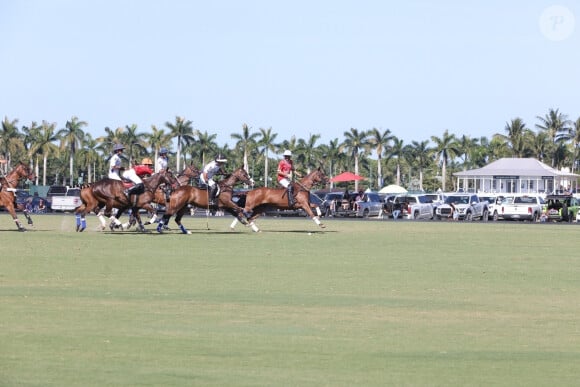 Prince Harry - Royal Salute Polo Challenge, à Palm Beach. Le prince Harry a filmé des scènes pour un nouveau documentaire sur Netflix.
