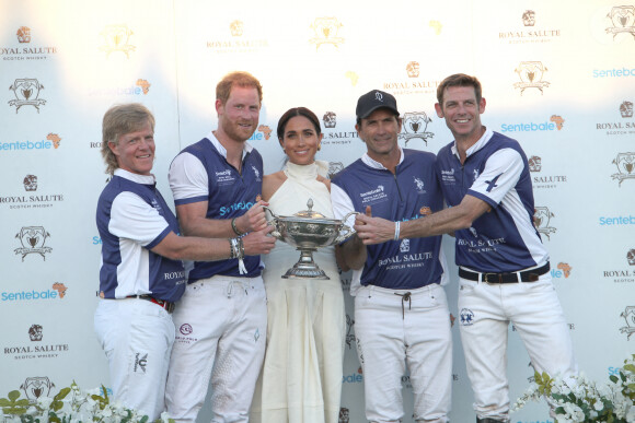 Prince Harry et Meghan Markle - Trophée du Royal Salute, 12 avril 2024  @ Yaroslav Sabitov/PA Wire/ABACAPRESS.COM