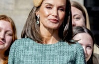 PHOTOS Letizia d'Espagne : Look ultra chic pour la reine en visite aux Pay-Bas, elle a opté pour un accessoire très original