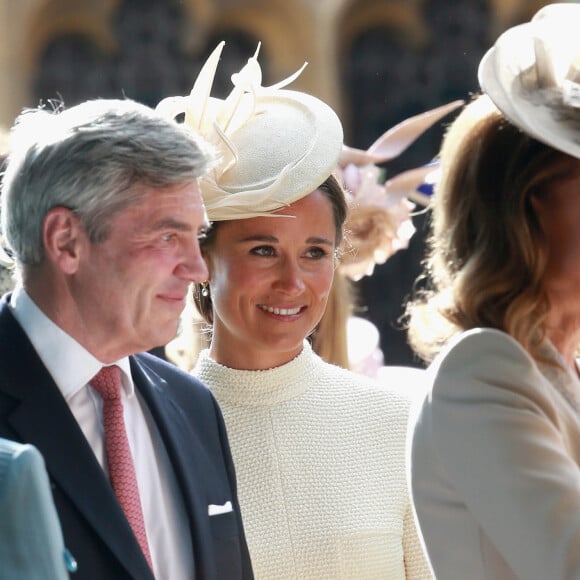 Sorties après le baptême de la princesse Charlotte de Cambridge à l'église St. Mary Magdalene à Sandringham, le 5 juillet 2015.