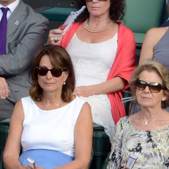 People assistent au tournoi de tennis de Wimbledon le 2 juillet 2015. 