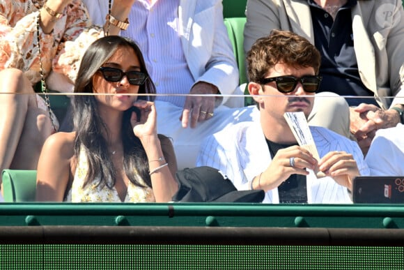 Alexandra Saint Mleux est très discrète sur sa vie personnelle
 
Le pilote monégasque de F1 Charles Leclerc et sa compagne Alexandra Saint Mleux lors de la finale du Rolex Masters 1000 de Monte-Carlo à Roquebrune-Cap-Martin le 14 avril 2024. © Bruno Bebert / Bestimage