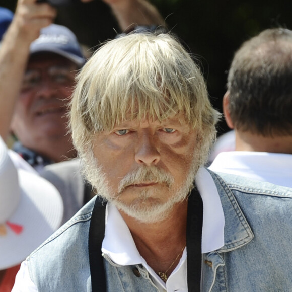 Le chanteur Renaud - Tournoi de pétanque Grand Prix des Personnalités d 'Isle sur la Sorgue dans le Vaucluse (84) le 24 juin 2017 © Eric Etten / Bestimage