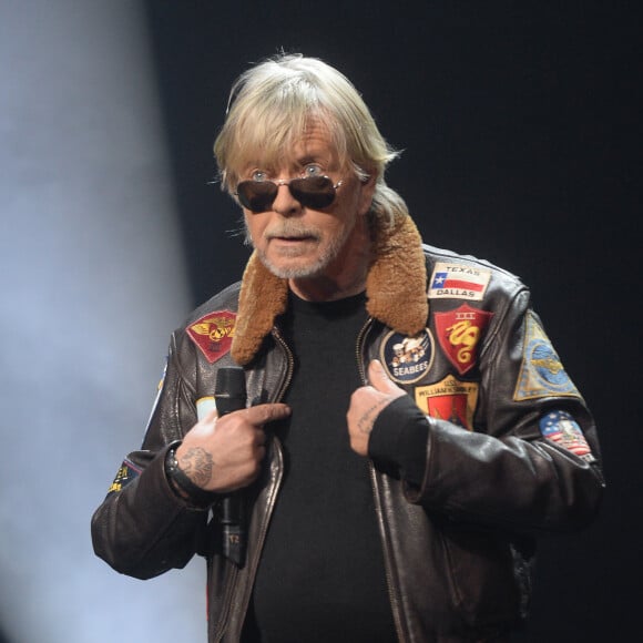 Le chanteur Renaud (Renaud Séchan) (Prix spécial de la Sacem) - Grand Prix Sacem 2018 à la salle Pleyel à Paris présenté par V. Dedienne, le 10 décembre 2018. © Veeren/Bestimage 